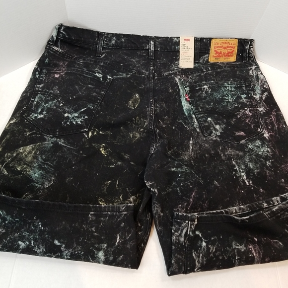 Levi's Other - New Men’s Size 40 Levi's 569  Black Tie Dye